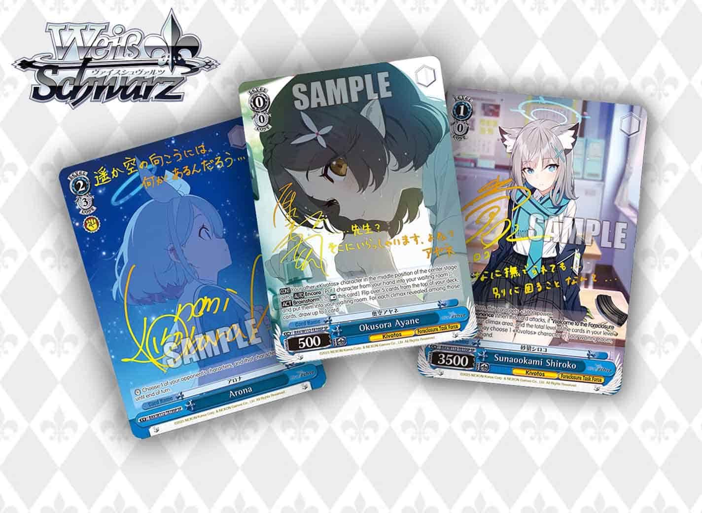 Collecting Blue Archive Signature Cards With Weiss Schwarz | TCGplayer